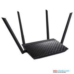 ASUS AC750 Wi-Fi Router with four high-performance antennas