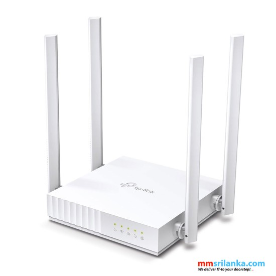 TP-Link AC750 Dual-Band Wi-Fi Router- Archer C24 (2Y)