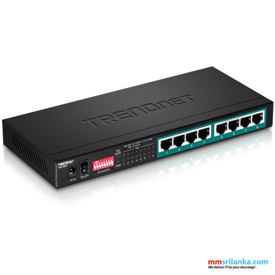 Trendnet 8-Port Gigabit Long Range PoE+ Switch (2Y)