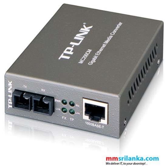 TP-Link Gigabit Multi-Mode Media Converter- MC200CM