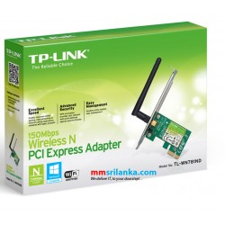 TP-Link 150Mbps Wireless N PCI Express Adapter, Network Card- TL-WN781ND