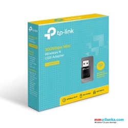 TP-Link 300Mbps Mini Wireless N USB Adapter- TL-WN823N