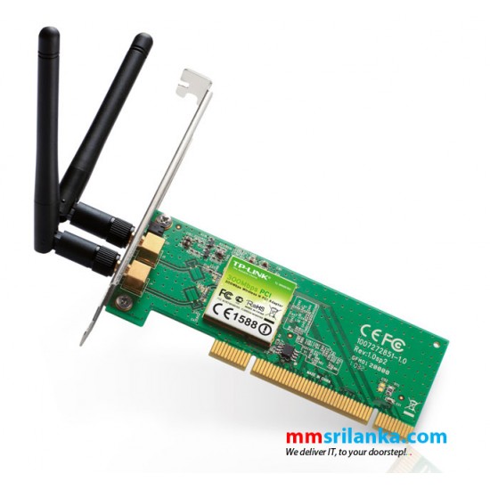 TP-Link 300Mbps Wireless N PCI Adapter , Network Card- TL-WN851ND