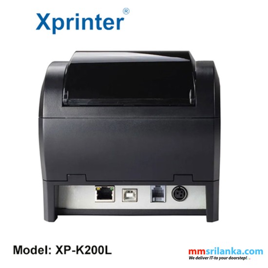 XPrinter XP-K200L Thermal Receipt Printer - 80mm- USB / Network interface (1Y)