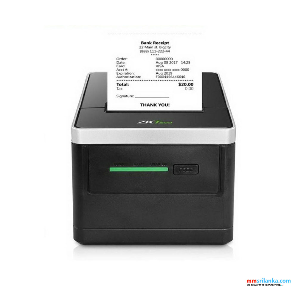 ZK Teco Imprimante Ticket ZKT BarCode Label Printer 100mm Haute Qualite USB  + LAN ZKP8006 à prix pas cher