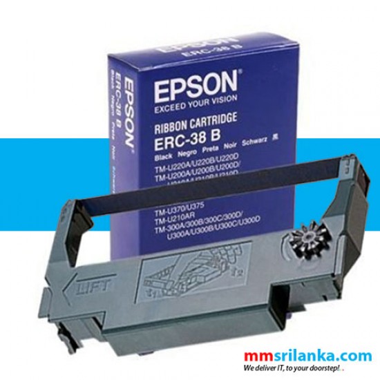 Epson ERC-38 B Black Ribbon - Original