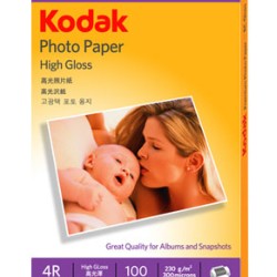 Kodak Photo Paper High Gloss - 4R - 230gm 100 sheets pack