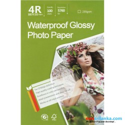 Photo Paper High Gloss -4R- 230gm -100 sheets pack