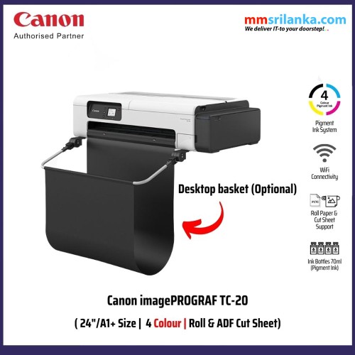 Canon imagePROGRAF TC-20 Large Format A1 Printer (1Y)