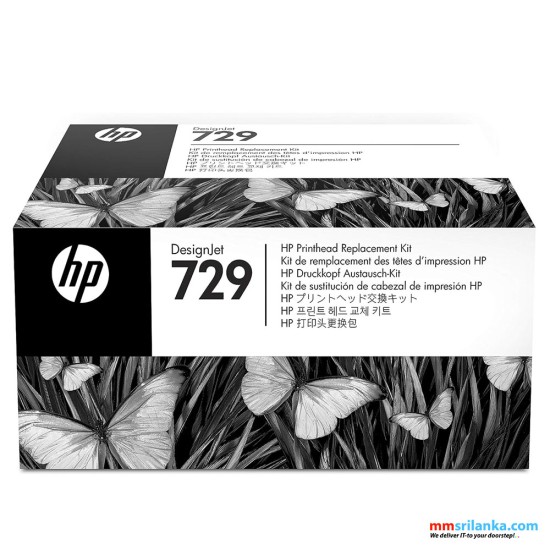 HP 729 DesignJet Printhead Replacement Kit (F9J81A) for DesignJet T830 MFP & T730 Large Format Plotter Printers