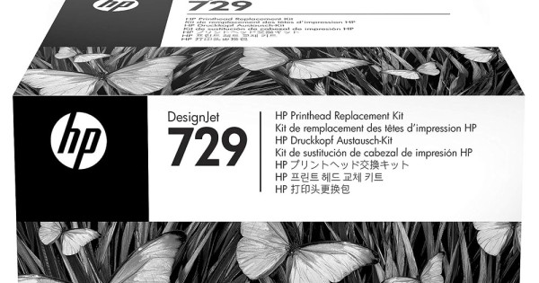 HP 729 DesignJet Printhead Replacement Kit (F9J81A) for DesignJet T830 MFP   T730 Large Format Plotter Printers