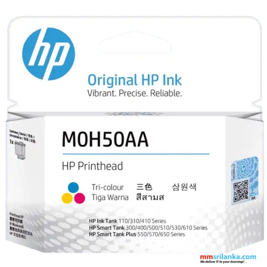 HP M0H50A Tri-color ink Tank GT Printhead