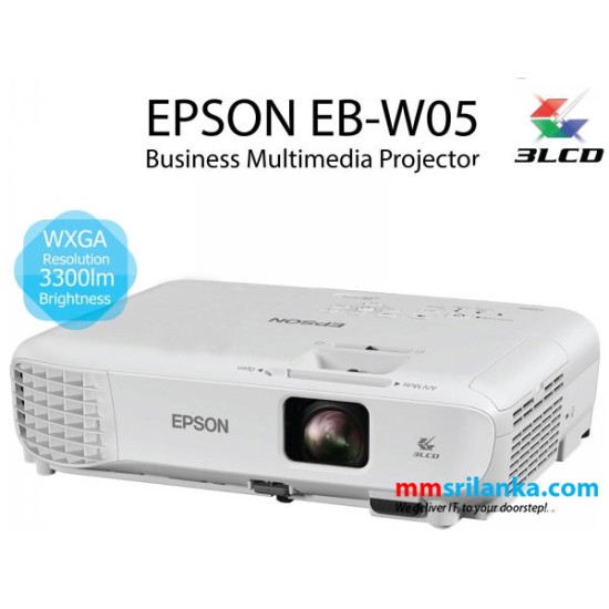 Epson EB-W05 WXGA projector