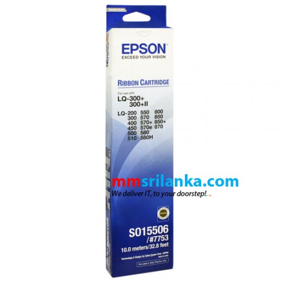 Epson LQ300 Ribbon Cartridge LQ300/800/850/500/870/570+/300+/580 