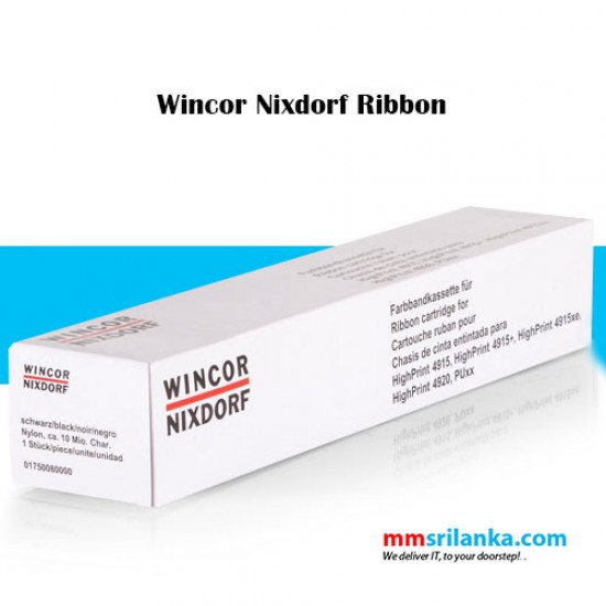 Wincor-Nixdorf 01750080000 / 10600003158 Print Ribbon (black) for 4915; Highprint 4915