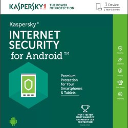 Kaspersky Internet Security for Android Latest Version- 1 Device, 1 Year (Activation Key Card)