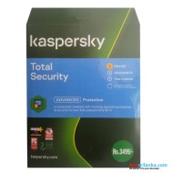 Kaspersky Total Security 2023 | PC, Mac & Android Protection | Single Device | 01 Year License