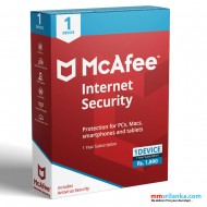 McAfee Internet Security Single User (Windows / Mac / Android / iOS)