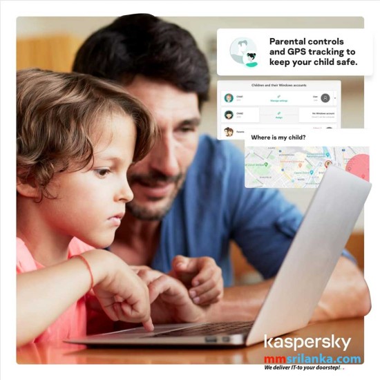 Kaspersky Premium Total Security | PC, Mac & Android Protection | Single Device | 01 Year License