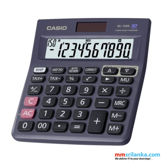 Casio MJ-100D Desktop Calculator (1Y)
