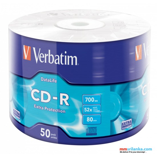 Verbatim CDR 700MB 50 Pack