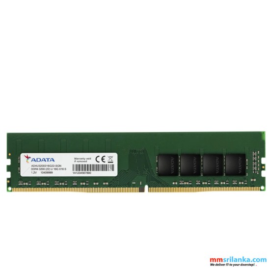 ADATA Premier DDR4 3200MHz U-DIMM 16GB Desktop RAM