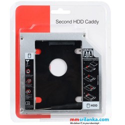 Laptop Second Hard Disk Caddy 9.5mm