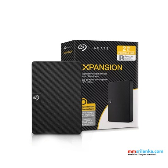 Seagate Expansion 2TB Portable External Hard Drive (2Y)
