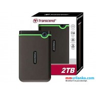 Transcend USB 3.1 Portable External Hard Drive 2TB
