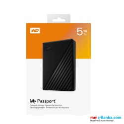 WD 5TB My Passport USB External Hard Drive