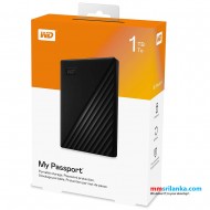 WD 1TB My Passport  Portable External Hard Drive - USB 3.0