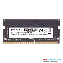 PNY 8GB Performance DDR4 RAM 3200MHz Notebook Memory