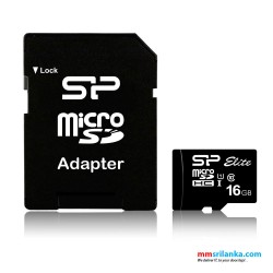 Silicon Power Elite 16GB MicroSDHC card, 85MB/s