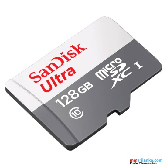 SanDisk Ultra microSDXC UHS-I Memory Card (Class 10) - 128GB