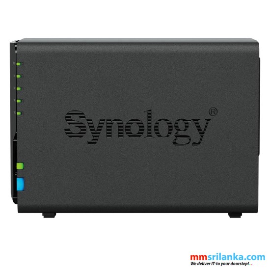 Synology 2-Bay DiskStation DS224+ Diskless NAS Enclosure (2Y)