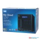 WD 0TB My Cloud Pro Series PR4100 Network Attached Storage 4 Bay Diskless - NAS - WDBNFA0000NBK-BESN