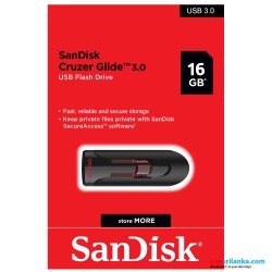 SanDisk Cruzer Glide USB 3.0 Pen Drive 16GB
