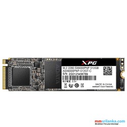 XPG 512GB SX6000 Lite PCIe Gen3x4 M.2 2280 SSD (3Y)