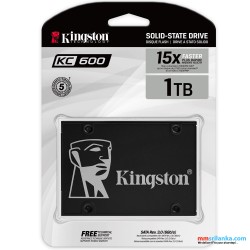 Kingston KC600 2.5" SATA 1TB SSD