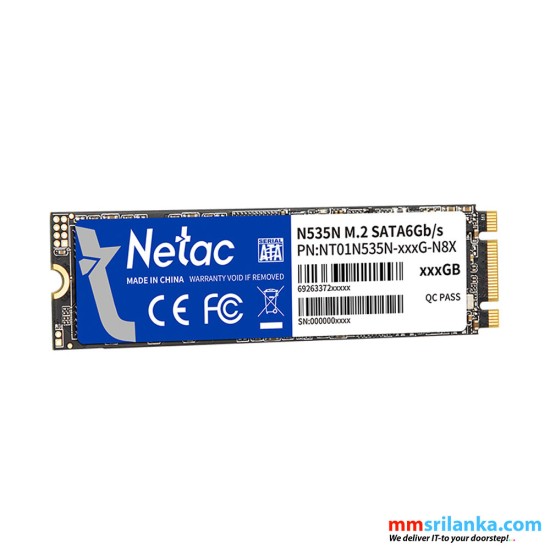 Netac N535N SSD M.2 2280 SSD SATAIII 6Gb/s 256GB (2Y)