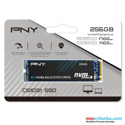 PNY 256GB 25CS1031 M.2 2280 NVMe Gen3x4 SSD