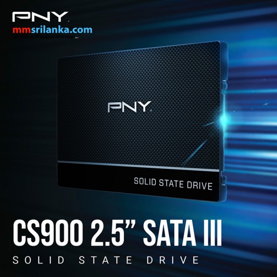 PNY 960GB CS900 2.5" SATA III SSD (2Y)