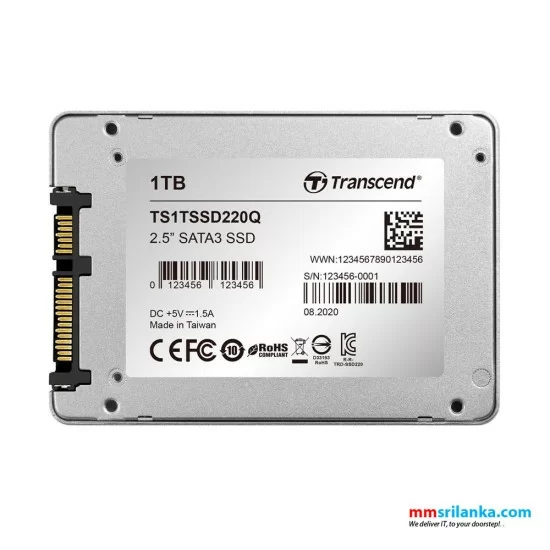 Transcend SSD220Q 1TB, 2.5