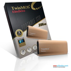 TwinMOS 256GB Portable SSD EliteDrive USB 3.2/Type-C