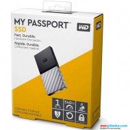 WD 1TB My Passport SSD External Portable Drive, USB 3.1, Up to 540 MB/s - WDBKVX0010PSL-WESN