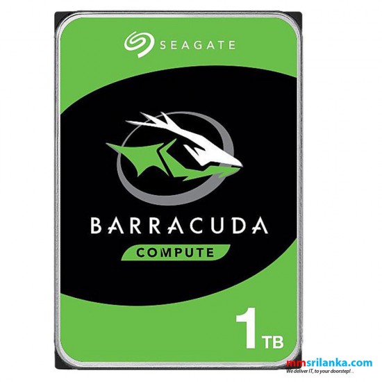 Seagate BarraCuda 1TB 7200 RPM 64MB Cache SATA 6.0Gb/s 3.5" Desktop Hard Drive Bare Drive 