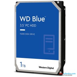 WD Blue 1TB Desktop Hard Disk Drive - 7200 RPM SATA 6Gb/s 64MB Cache 3.5 Inch