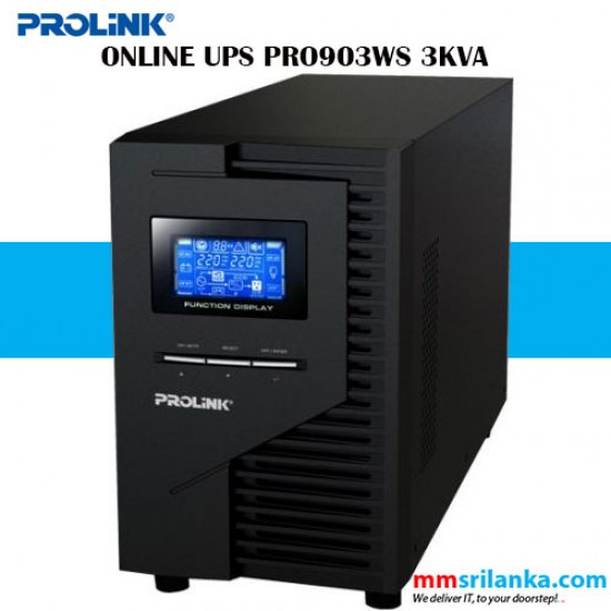 Prolink ONLINE UPS 3KVA (1Y)