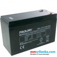 Prolink 12V / 8.2Ah UPS Battery (6M)
