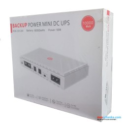 Backup Power Mini DC UPS 10000mAH for Routers